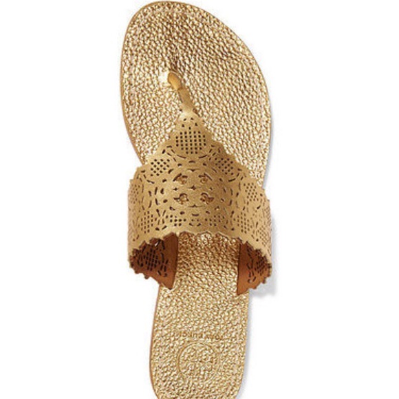 Tory Burch Shoes - Gold Tory Burch sandals, barely used